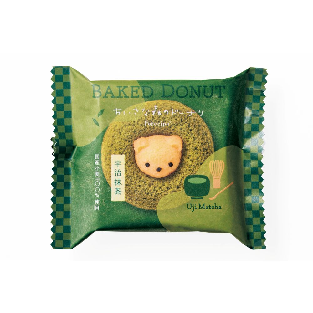 熊熊造型宇治抹茶風味甜甜圈