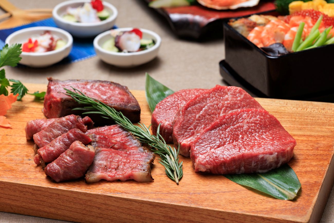 「香料風味吊掛燒和牛」