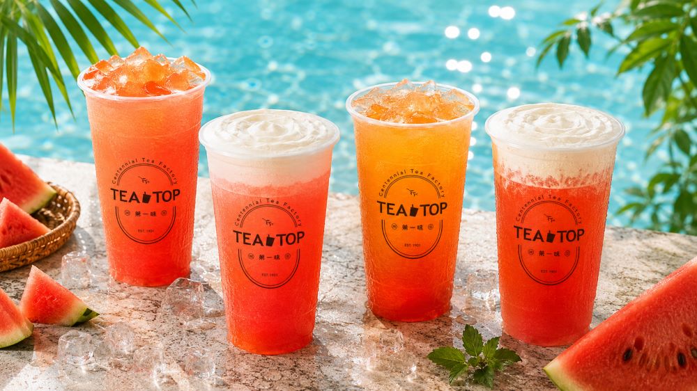 夏季消暑推薦！TEA TOP推出全新西瓜新品，指定店家試賣與平台雙優惠限定登場｜飲品｜日享傳媒 SunRiseSharing