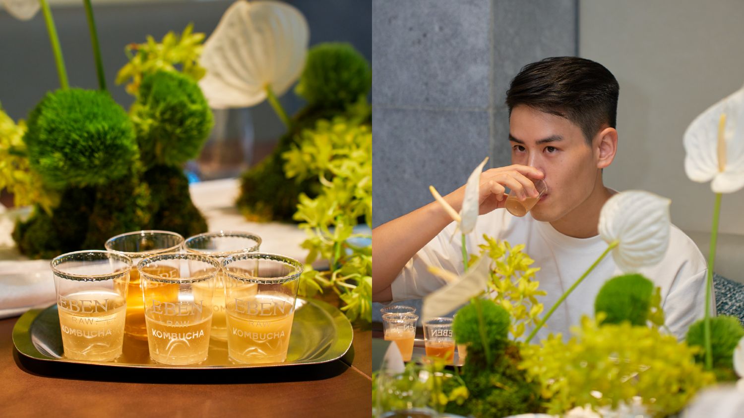 EBEN 攜手北投老爺打造《Sparkling Afternoon》發酵系下午茶 情境照