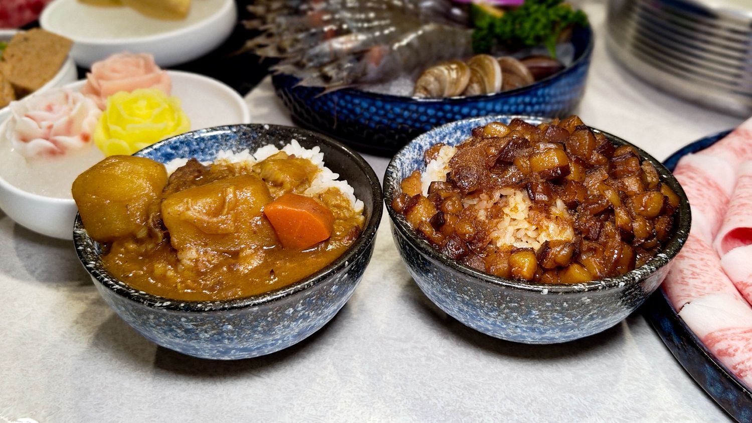 日式咖哩、秘製肉燥