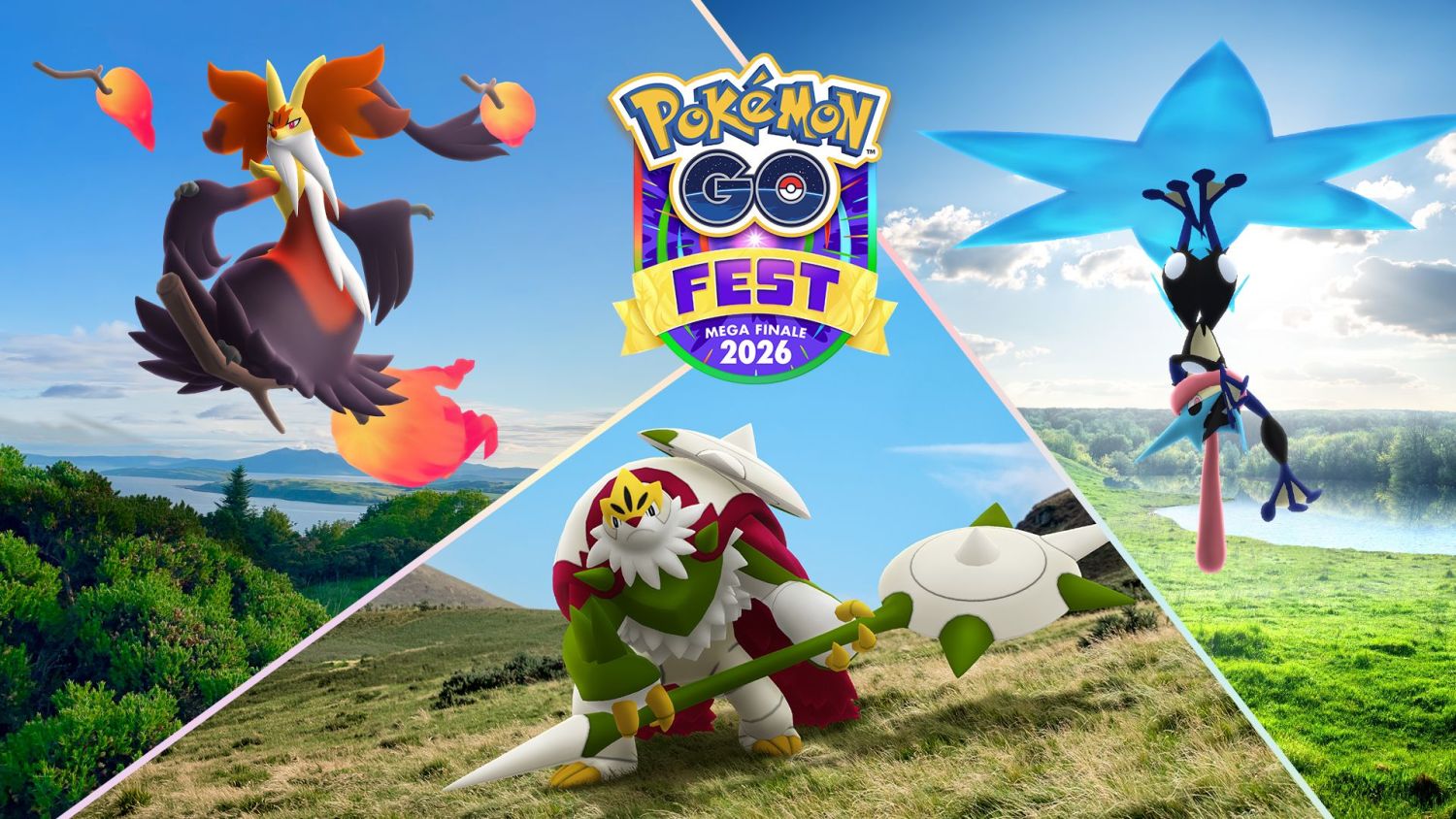 Pokémon GO_GO Fest 2026 Mega Finale_Key Art