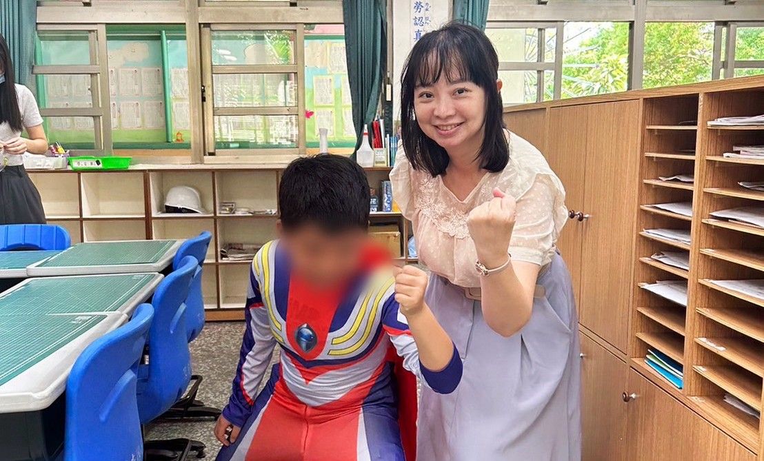 鄧兆軒老師發展戲劇融入特殊需求課程鼓勵孩子挑戰限制