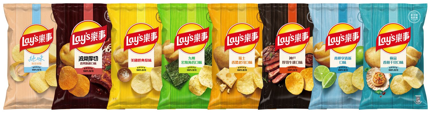 樂事全新木質風包裝,展現真實食材!