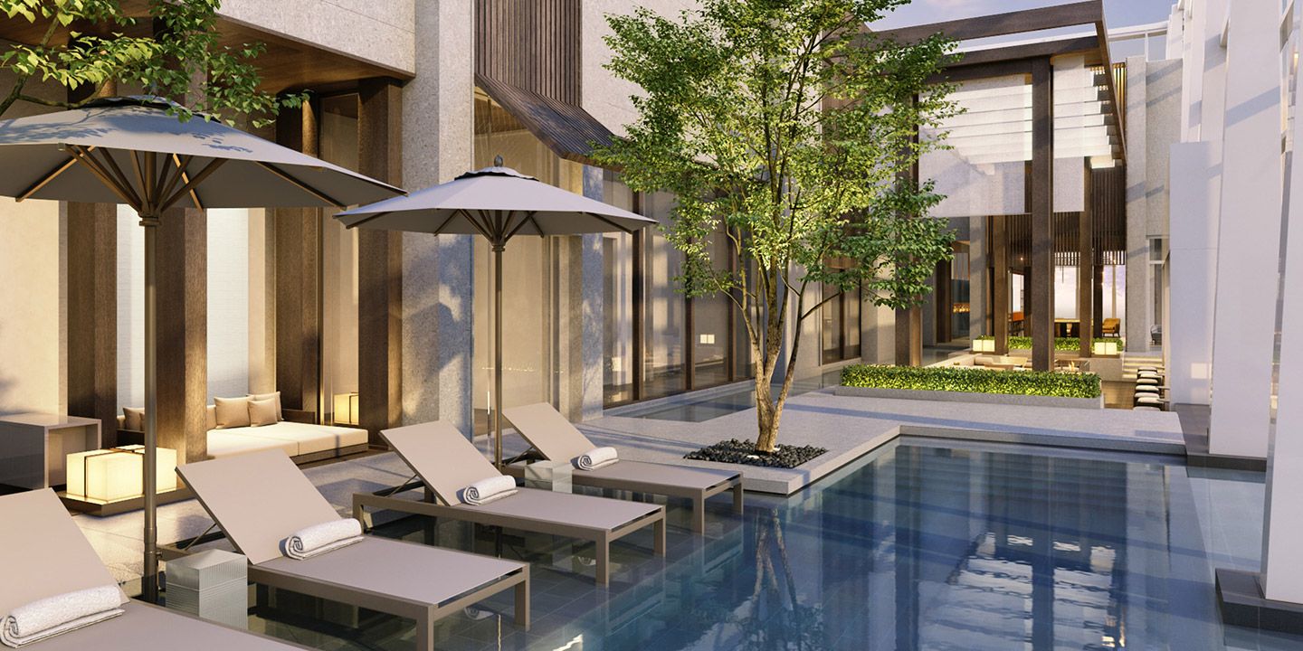 河內西湖新羅匯紋酒店_Outdoor Pool
