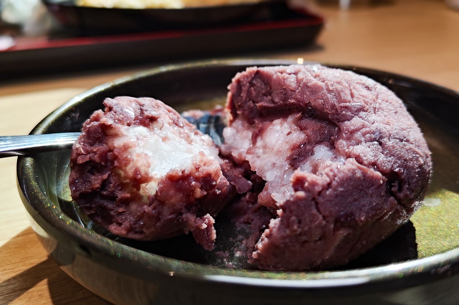 「牡丹餅」橫切面