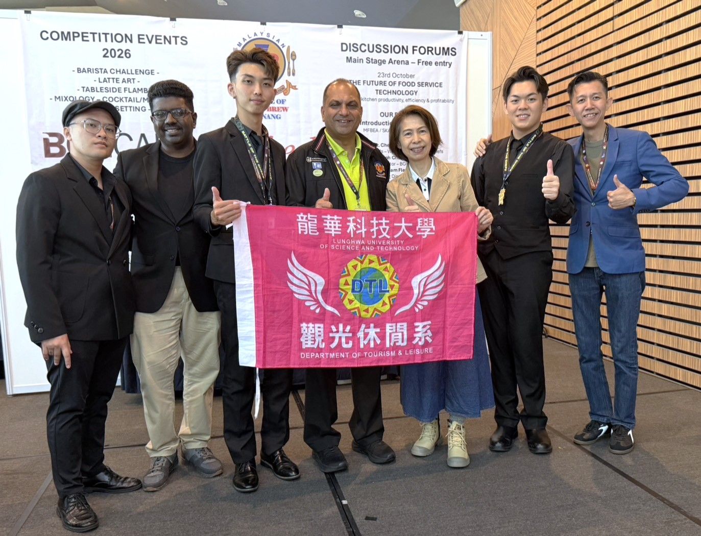 龍華科大觀光休閒系傳捷報！檳城國際廚藝挑戰賽勇奪1金4銀1佳作｜教育｜日享傳媒 SunRiseSharing