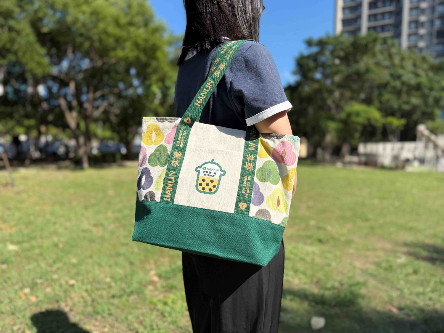 翰林茶館40週年限定托特包